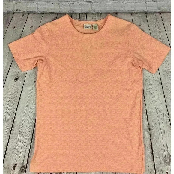 Classic Elements Women's Soft Orange Top Shirt Size Small Short Sleeve - Picture 1 of 11